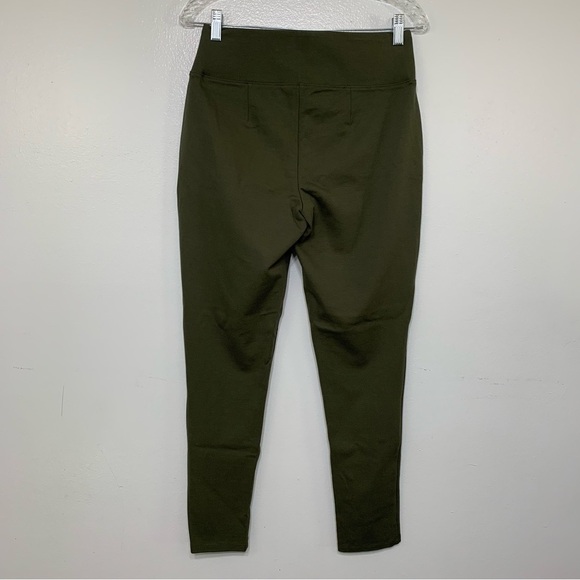 Nine West Forest Green Pull On Legging Pants Size M - Picture 5 of 6